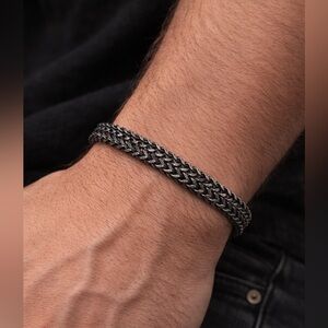 Braided Stainless Steel Men’s bracelet